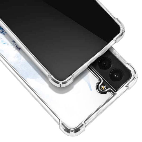 Marvel Avengers Blue Logo Galaxy S21 FE Clear Case